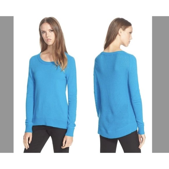 Dvf top cashmere sweater